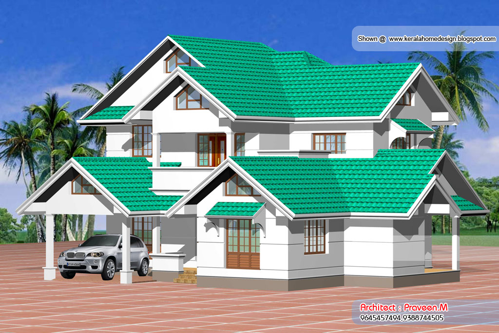 Kerala style floor plan and elevation #6 | home appliance