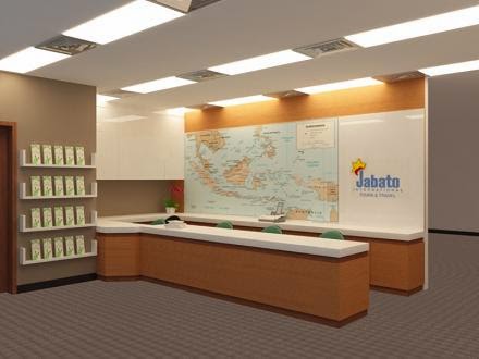  Desain  3D Interior Kantor  Travel  Minimalis Terbaru JASA 