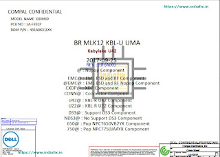 Free Schematic & Boardview for Dell Latitude 5290 LA-F391P (DDM60)