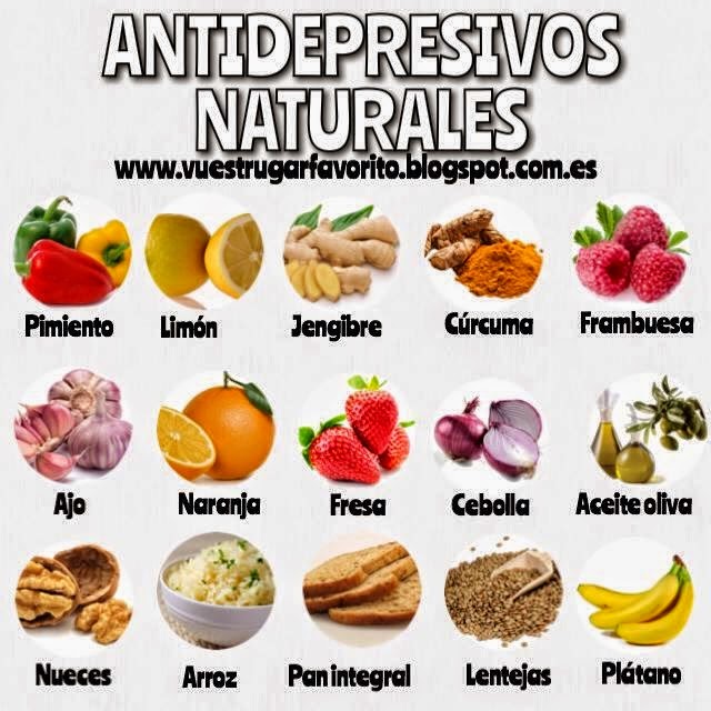 Resultado de imagen de antidepresivos naturales