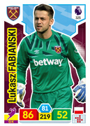 Panini Adrenalyn XL Premier League 2019-2020 West Ham United Set