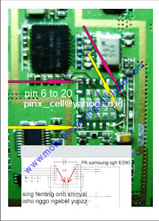 Samsung E590 PA Jumper Ways problem