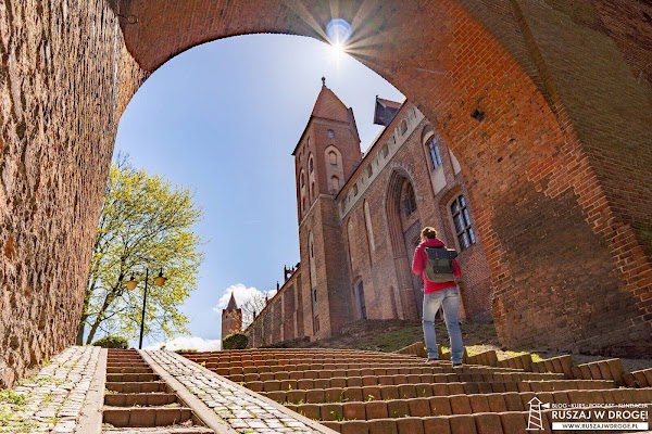 Wejście na zamek w Kwidzynie