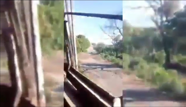 Video: Este es el momento en que Sicarios del CJNG incendiaron un camión monstruo de Carteles Unidos con Sicarios dentro