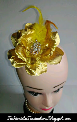 Gold fascinators in Kenya