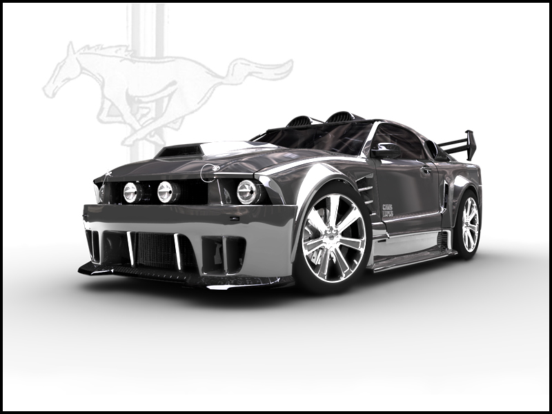 In each model the Ford Mustang GT 2010 but resolve all errors