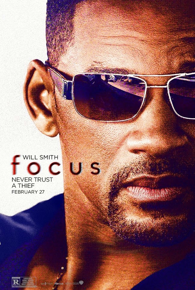 Will Smith & Margot Robbie helmed "Focus" Official Trailer & Wallpaper 