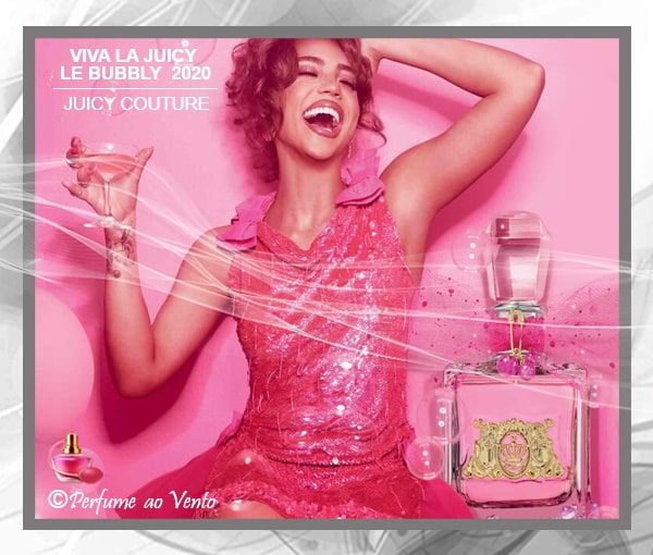 perfume ao vento, perfume, parfum, fragrância, fragrance, perfume feminino, lançamento, 2020, juicy couture, viva la juicy, viva la juicy le bubbly, eau de parfum, floral, frutal, gourmand