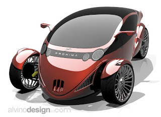 Proxima rides at you like a car, zips off like a motorcycle
