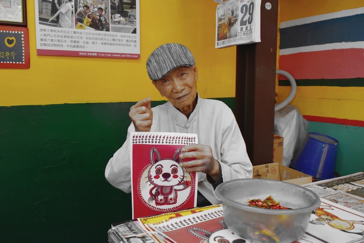 A 97-Year-Old Man Saved His Village By Painting Buildings With Colorful Art