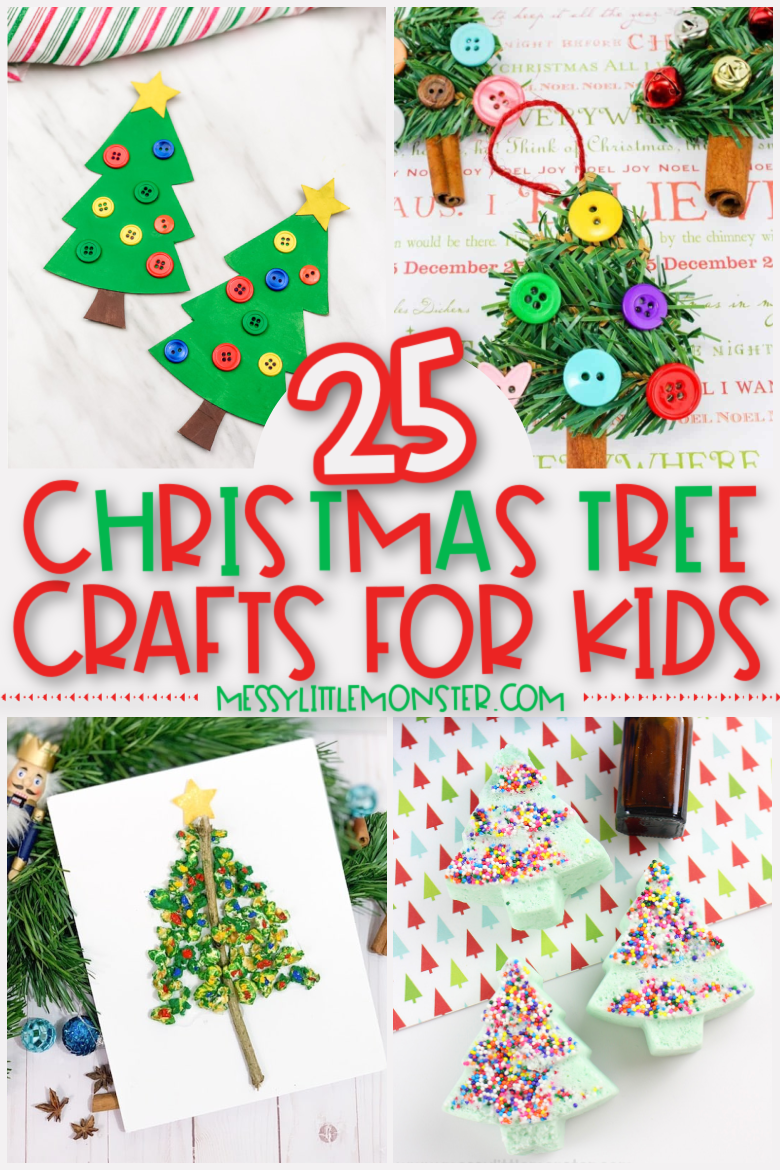 Fun and easy Christmas tree crafts for kids