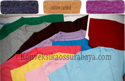 pengertian cotton carded, arti cotton carded, definisi bahan cotton carded