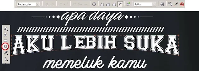 Cara Membuat Desain Kaos Distro Tema Tipografi dengan CorelDRAW