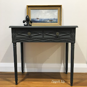 vintage oak desk. Lilyfield life