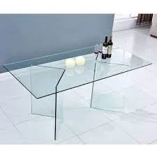 কাচের ডাইনিং টেবিল ডিজাইন -  Glass Dining Table Designs - খাবার টেবিলের ডিজাইন - Dining table - NeotericIT.com