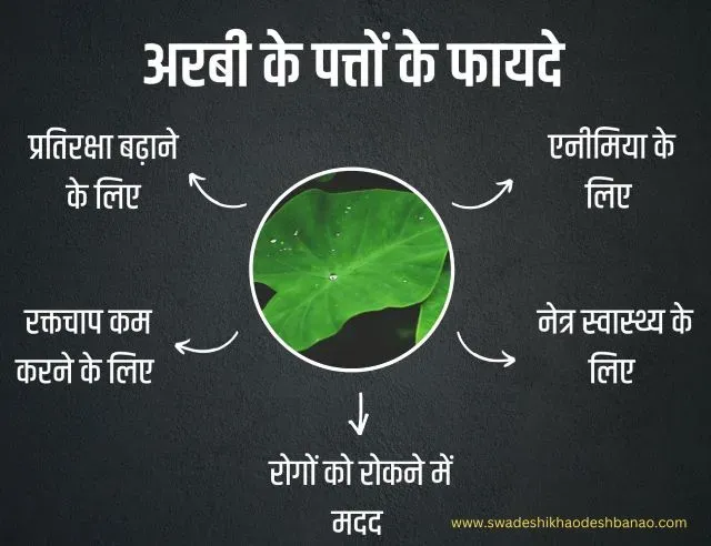 Health Benefits of arbi vegetable in Hindi