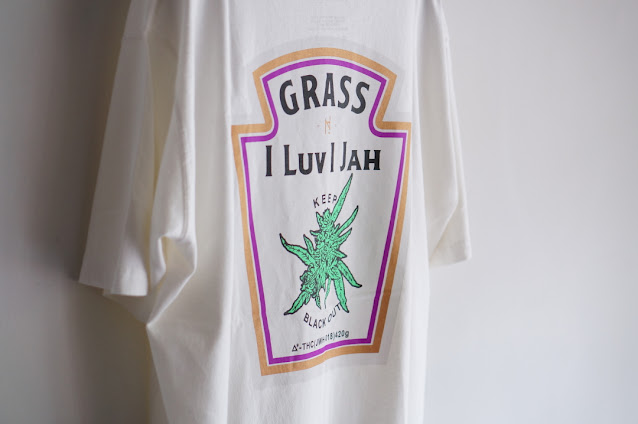 ANASOLULE Jah Collection GRASS T-Shirt TRUMPS 通販 広島