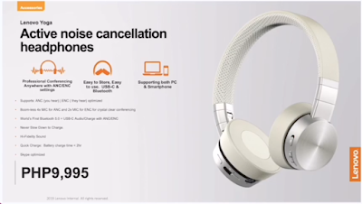 Lenovo Yoga Active Noise Cancellation Headphones