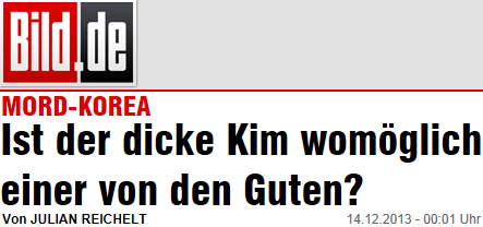 Ist der dicke Kim einer von den Guten?