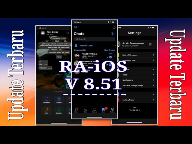 RAWhatsApp iOS v8.51 APK Latest Version Download Mods WhatsApp