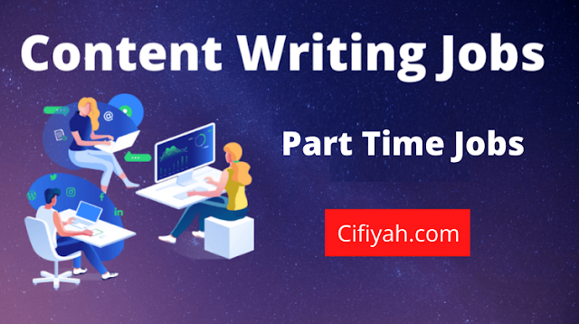 Part time content writer jobs for students