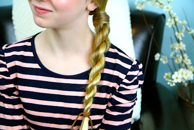 Hair-Wrapped Rope Braid | Easy Hairstyles