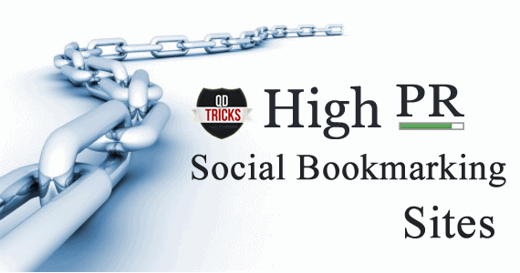 High PR Dofollow Social Bookmarking Sites 