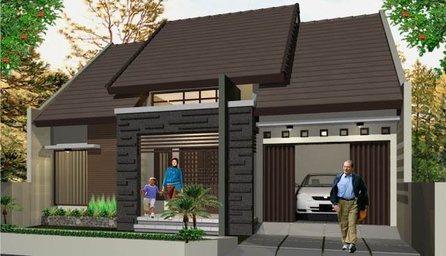 Bentuk Rumah Sederhana Ukuran 6 x 9 Berkonsep Minimalis