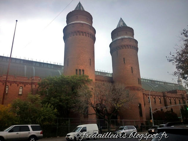 New York, Bronx bâtiment briques