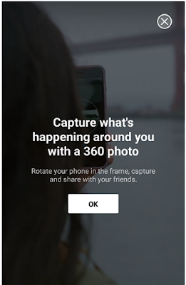 Cara Posting Foto 360 Derajat di Facebook Android