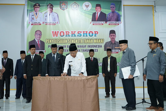 Lantik Pengurus BWI Kabupaten Asahan Periode 2023-2026, Bupati : Laksanakan Tugas Dengan Penuh Tanggungjawab