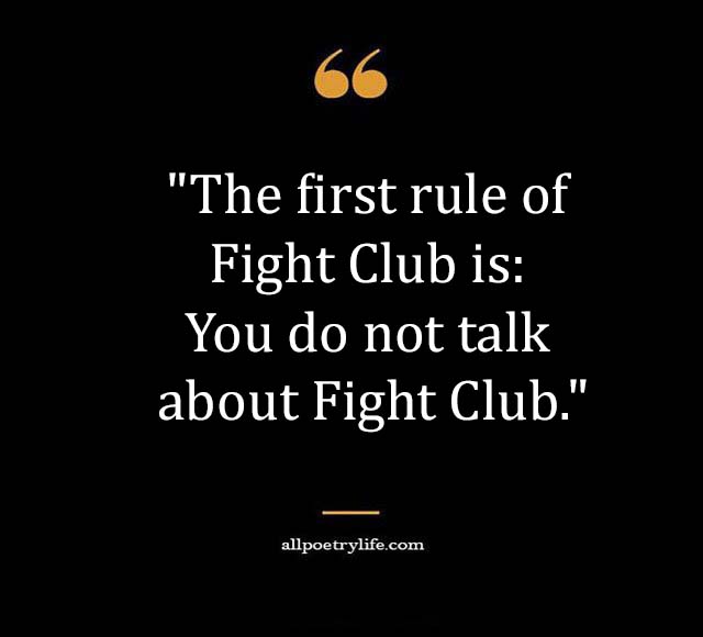 Top Best New Famous Fight Club Quotes for Everyone