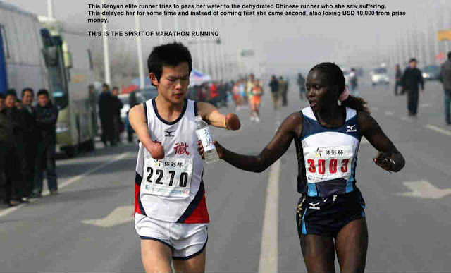 Kenyan marathon runner helped to a disabled Chinese runner and lose US$10,000 cash prize போட்டியில் ஜெயிப்பது மட்டுமே வெற்றி இல்லை - கென்யா நாட்டு வீராங்கனை | Manidha neyam | மனித நேயம் | மனித நேயம் என்றால் என்ன | மனித நேயம் காப்போம்
