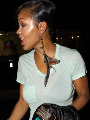 Meagan Good Dangle Decorative Earrings