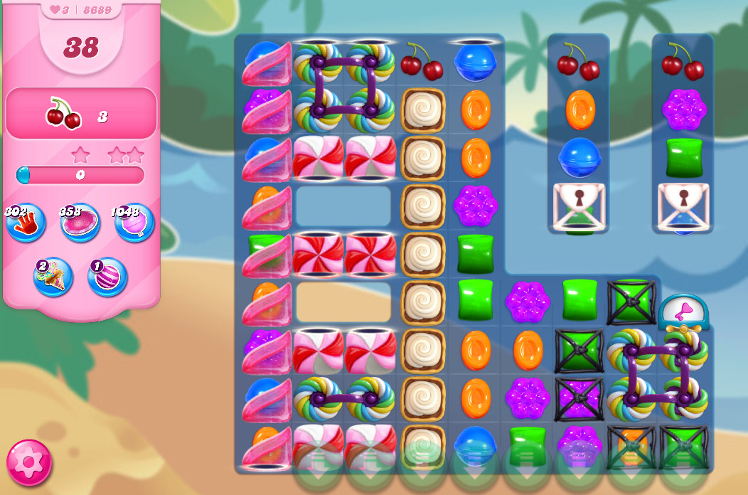 Candy Crush Saga level 8689