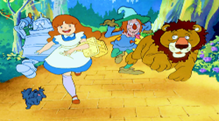El maravilloso mago de Oz, serie anime, 1986