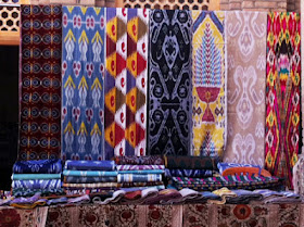 uzbek ikat, uzbekistan art craft tours