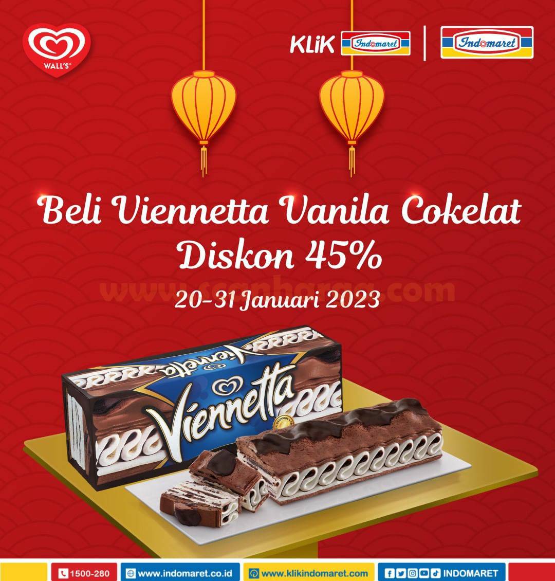 Harga Promo Viennetta di Indomaret Diskon 45%