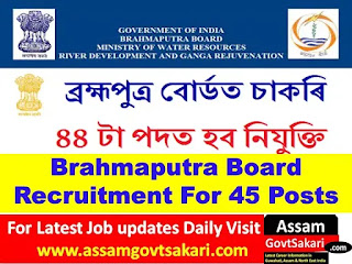 Brahmaputra Board Recruitment 2020