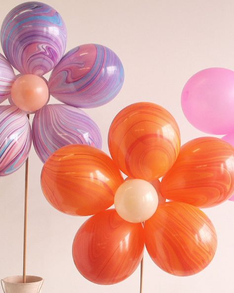 balloon flower tutorial for parties