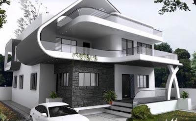 model teras rumah mewah terbaru