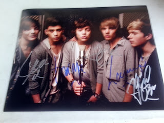 One Direction 8x10 Autographed Photo