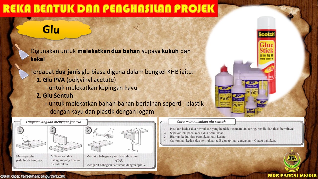 Cikgu Yurhamy: Tingkatan 1: REKABENTUK DAN PENGHASILAN PROJEK