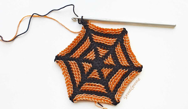 Spider Web Crochet Pattern