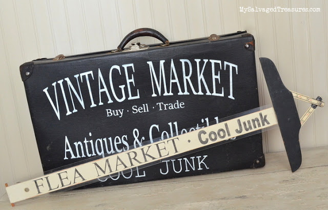 Vintage Market Flea Market Signs