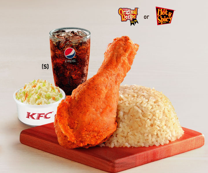 Harga Menu Lunch / Dinner Treats KFC - Senarai Harga 