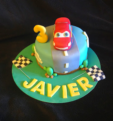tarta decorada; tarta cars; tarta fondant cars; tarta decorada cars; tarta coche; cars; coche