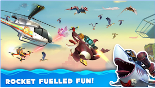 Download Game Hungry Shark World V1.7.2 MOD APK + DATA Obb