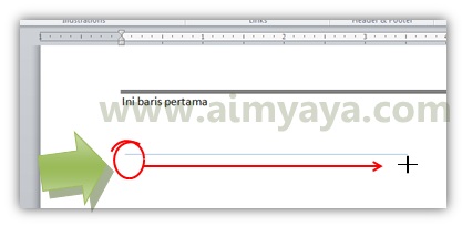 Garis panjang dua sering digunakan sebagai pembatas kop surat ataupun pembatas ketikan ant Cara Membuat Garis Panjang Dua di Ms Word 2010