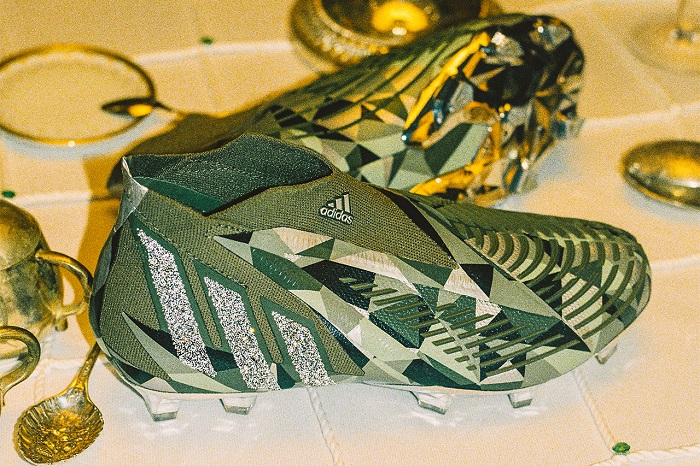 Adidas Predator Edge with Swarovski Crystals-The Bling Boots
